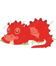 Sleeping Red Dragon