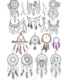 A set of "Dreamcatcher"