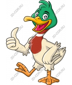  Adorable cartoon duck