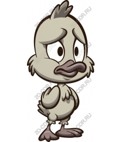  Bizarre cartoon duck