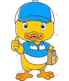 Funny duck