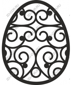  Embellished egg