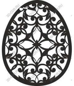  Elegant ornate egg