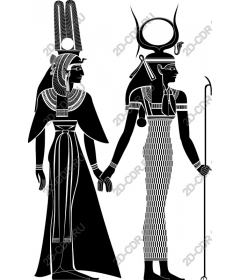  Ancient Egyptian Divine Couple