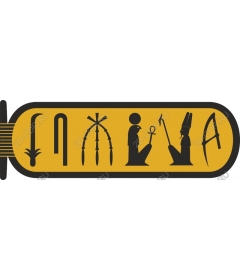 Egyptian hieroglyphs