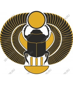 Egyptian scarab beetle