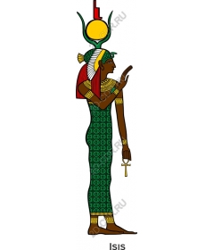 The Egyptian goddess ISIS