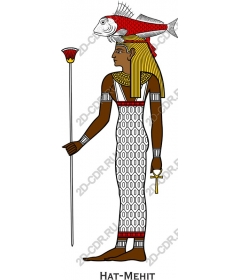  Hat Mekhit Ancient Egyptian Deity