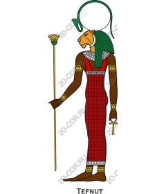 Tefnut — Egyptian goddess of moisture