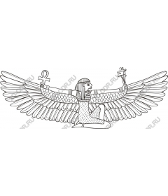 Majestic Egyptian goddess