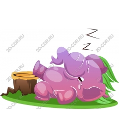 Sleeping elephant
