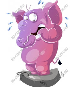  Fancy pink elephant