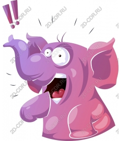  Cartoon elephant