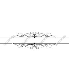 Exquisite decorative divider