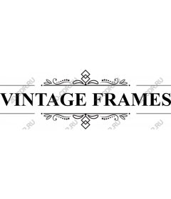  Collection of vintage frames