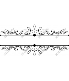  Elegant decorative border