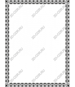  Elegant decorative frame border