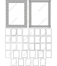 Набор клипартов для рамок - 40 уникальных
