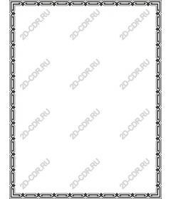 Elegant geometric frame