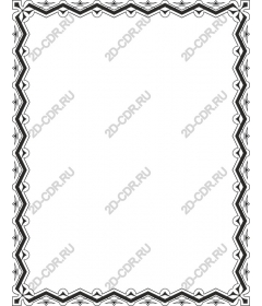 Elegant decorative frame