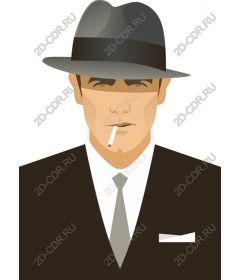  Elegant vintage gentleman