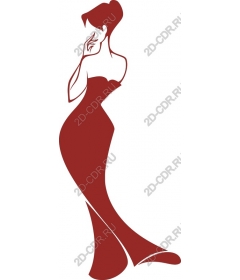  Elegant evening dress