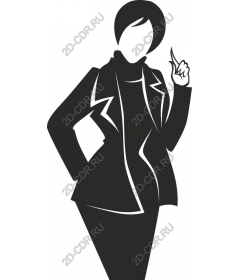  Stylish businesswoman