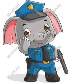  Police elephant
