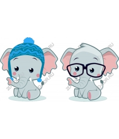  A collection of adorable elephants