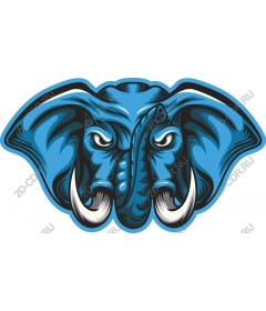  Blue elephant