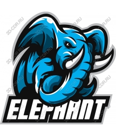  Blue elephant