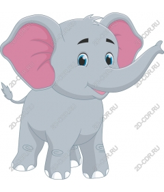  Cartoon elephant