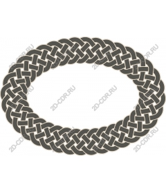 Sophisticated braided frame
