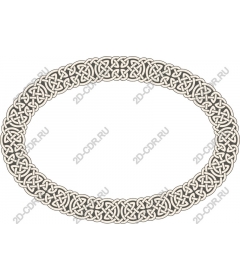 Frame with Celtic knot