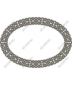 Frame with Celtic knot