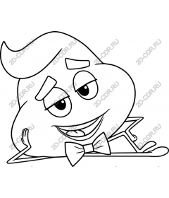  Cheeky cartoon character