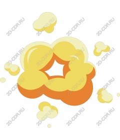  Bright explosive cloud