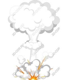 Explosive cloud