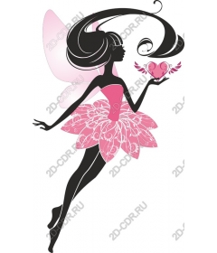  Charming fairy heart