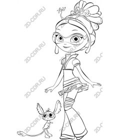  Charming fancy character