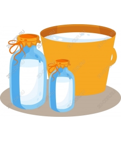 Charming milk bottles