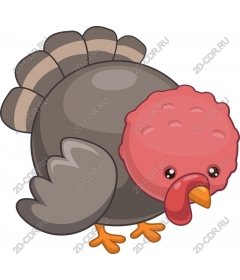  Cartoon thanksgiving Turkey