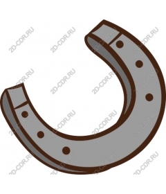  Stylish metal horseshoe