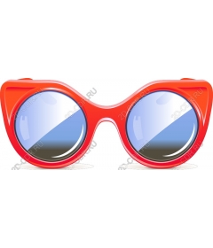  Chic red sunglasses cat-eye