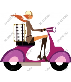  Chic city scooter