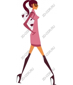 Chic fashion confident woman