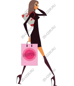  Chic shopping diva