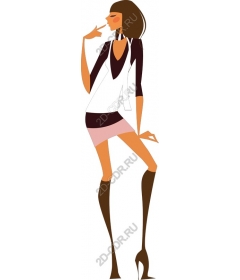  The chic fashionista