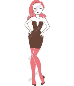  The chic fashionista