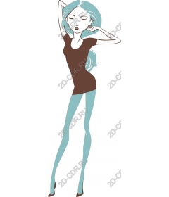  Chic and modern woman